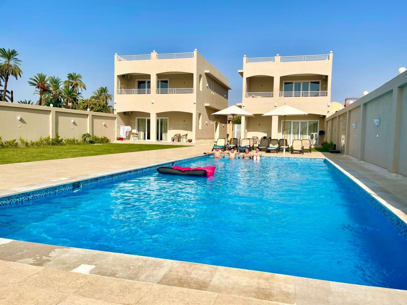 לוקסור Royal Nile Villa - Pool View Apartment 1 מראה חיצוני תמונה