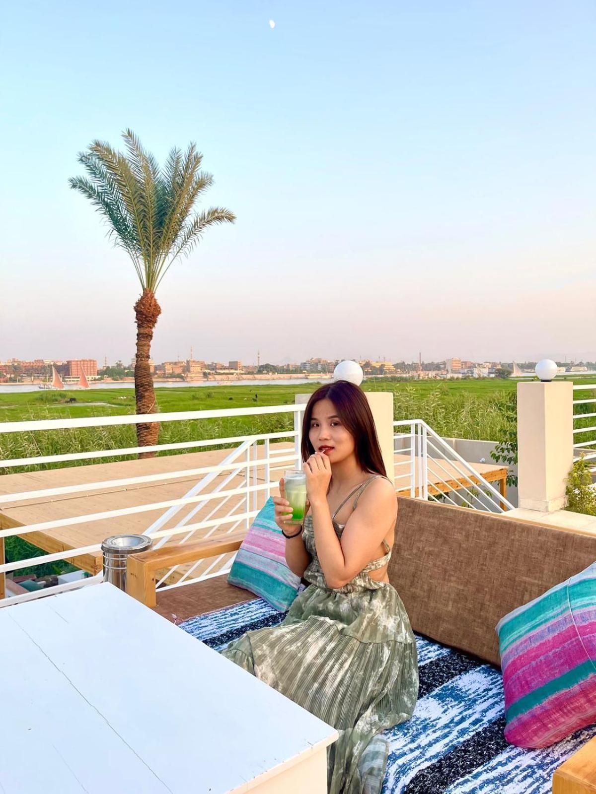 לוקסור Royal Nile Villa - Pool View Apartment 1 מראה חיצוני תמונה