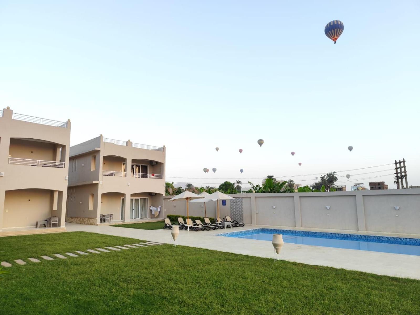 לוקסור Royal Nile Villa - Pool View Apartment 1 מראה חיצוני תמונה
